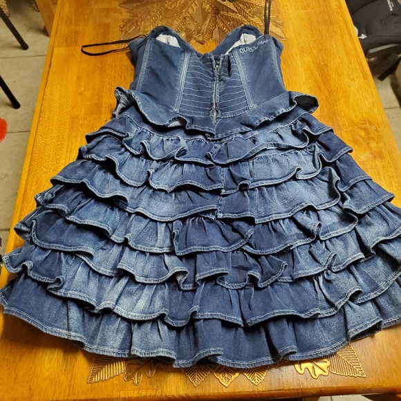 *SOLD* Guess Jean Dress - Picture 2 of 2